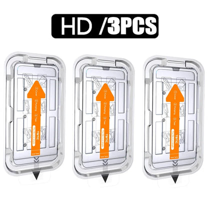 3-1PCS Ultra HD 8K Tempered Glass For Xiaomi Redmi Note 14 13 12 11 10 Pro Redmi 13C Screen Protector Easy Install Dust-Free Box