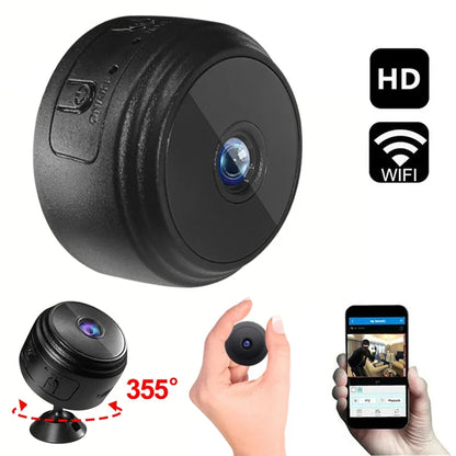 A9 Mini Camera HD 720P Intelligent Home Security IP WiFi Camera Monitor Mobile Remote Camera Mobile Remote Application