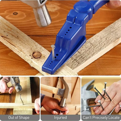 New Nailing Auxiliary Clamp Fixing Tool Nail Clamp Safety Hand Guard Hammer-proof Stepped Clamp