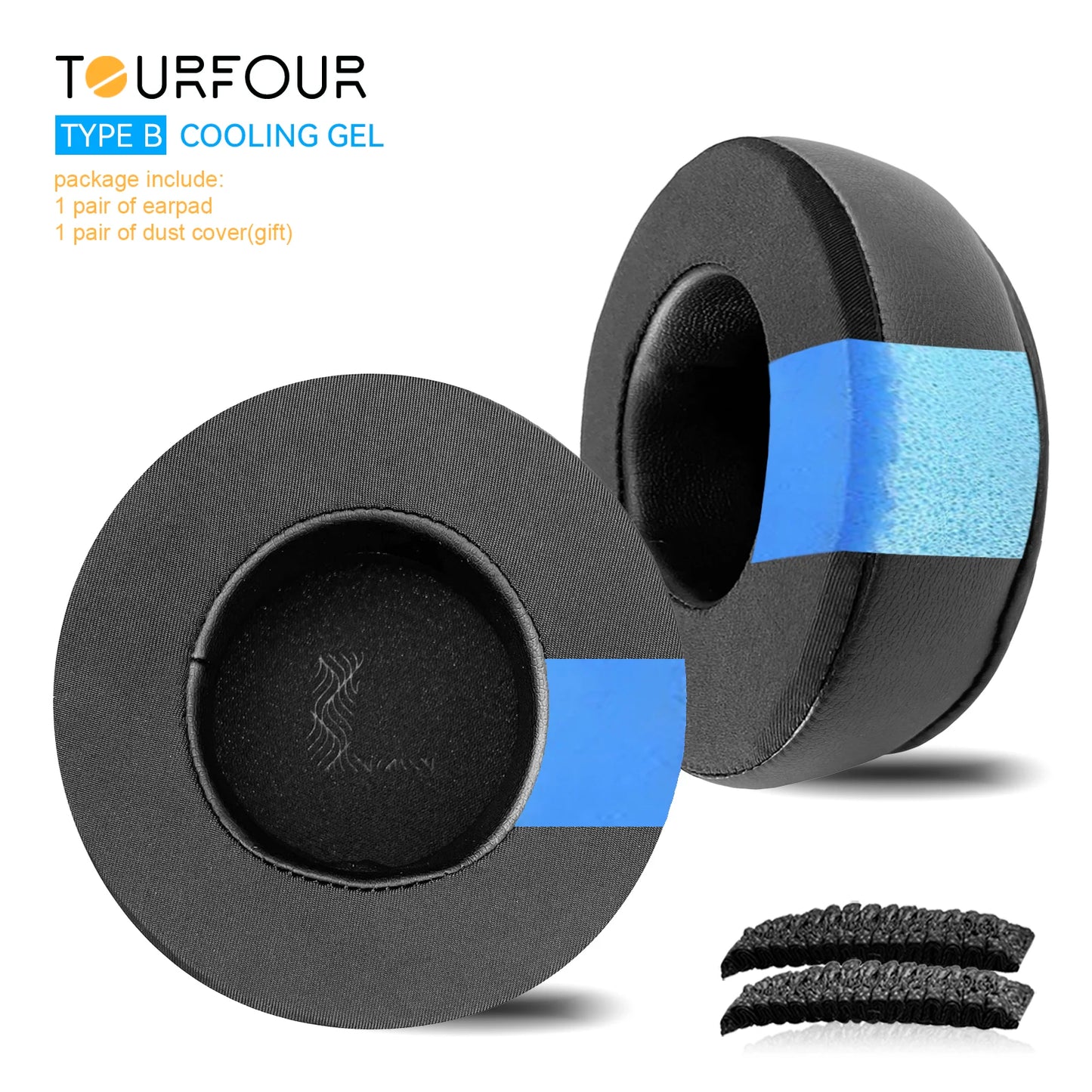 TOURFOUR Replacement Earpads for Beyerdynamic DT770,DT880,DT990,DT770pro,DT880pro,DT990pro,MMX300 Headphones Ear Cushion