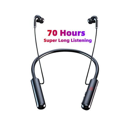 100 Hours Wireless Bluetooth Earphones Magnetic Neckband Sports Running Headset Waterproof Sport Earbuds s720 Noise Reduction