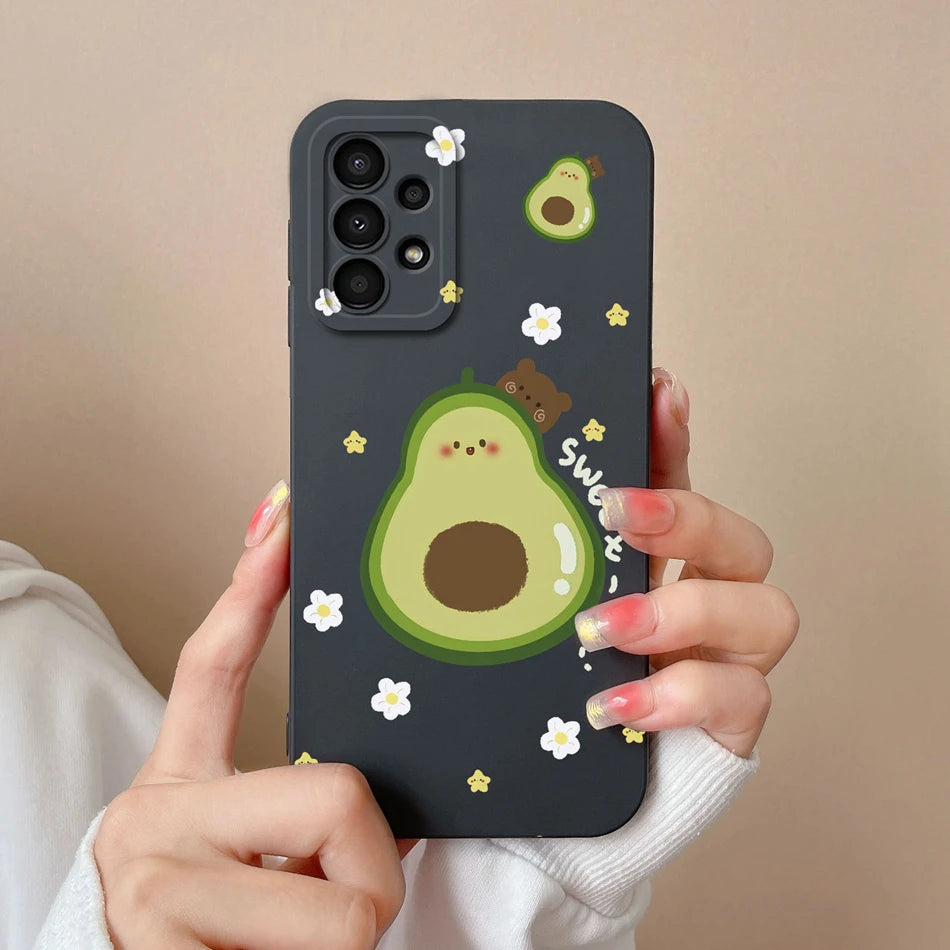 Case For Samsung Galaxy A13 A 13 4G 5G New Design Soft Liquid Silicone Full Coverage Back Cover Anti Slip Shockproof Bumper Capa