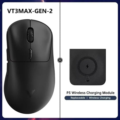 Rapoo VT3 GEN-2 Wireless Gaming Mouse 53g Lightweight 8KHz Polling Rate 26000DPI 10 Programmable Buttons Optical Sensor