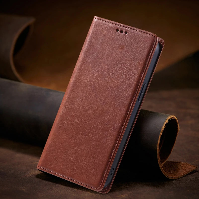 A06 Leather Flip Case For Samsung Galaxy A06 Phone Case Etui Samsung A06 4G 5G global version Galaxy A06 Cover A 06 SamsungA06
