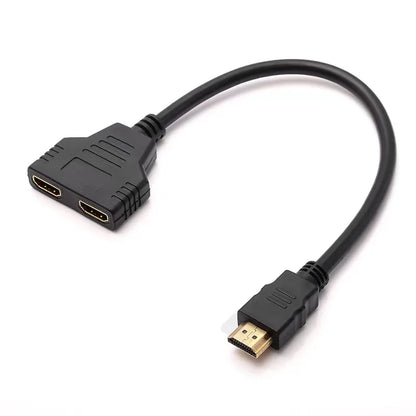 Hdmi Compatible Splitter Cable Video Switch Adapter Output Hub X Box Ps3 4 Dvd Hdtv Pc Laptop TV Hd 1080p 1 Input 2