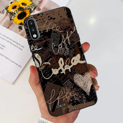 For LG K22 2020 Case LM-K200 New Fashion Painted Cover Shockproof Phone Case For LG K22 K 22 LGK22 Soft Fundas 6.2'' Coque Shell