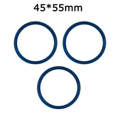 Universal Magnetic Metal Plate Ring For Magsafe iPhone Wireless Charger Car Cellphone Sticker Round Magnet Stainless Steel Patch