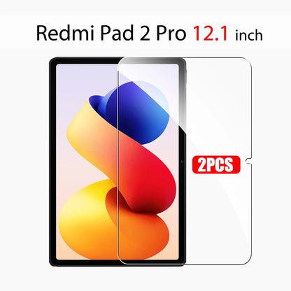 2PCS Tempered Glass Screen Protector for Xiaomi Redmi Pad 2 Pro 12.1 Tablet Accessories Film