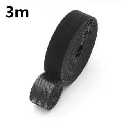 1/3/5M Cable Organizer Cable Ties Management Wire Winder Tape Earphone Mouse Cord Management Ties 2030
