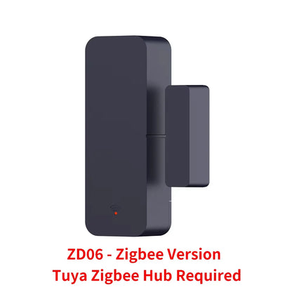 Tuya Zigbee WiFi Door Sensor Window Sensor Contract Sensor APP Remote Control Work With SmartLife Yandex Alexa