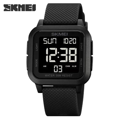 SKMEI 1894 Sport Electronic Watch for Men Shockproof Waterproof Countdown Mens Wristwatch Military Alarm Clock 1960 Reloj Hombre