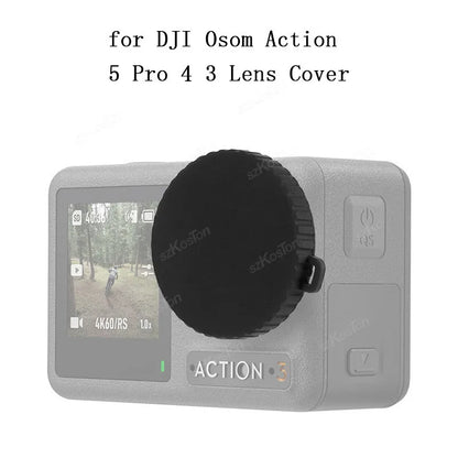 For DJI Osmo Action 5 Pro HD Tempered Glass 9H Screen Protector  Lens Cap Anti-Scratch Durable Full Camera Protective Film