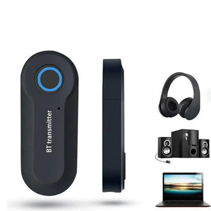 Bluetooth Transmitter 3.5mm Jack Audio Adapter Wireless Adapter Transmitter Bluetooth For Headphones TV Stereo 4.0 Audio Cable