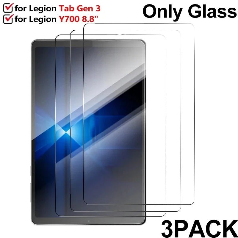 Tempered Glass for Lenovo Legion Y700 8.8 Inch Gen 4/3/2/1 Screen Protector for Legion Tab 2nd 3rd 8.8" Anti-Scratch Cover Film