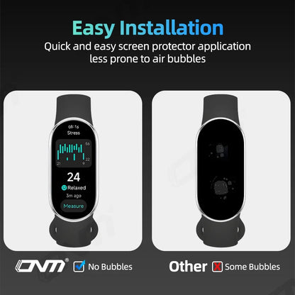 Hydrogel Film for Xiaomi Mi Band 10 Screen Protector Anti-scratch, HD Clear Full Coverage Soft Protective Film Accessories