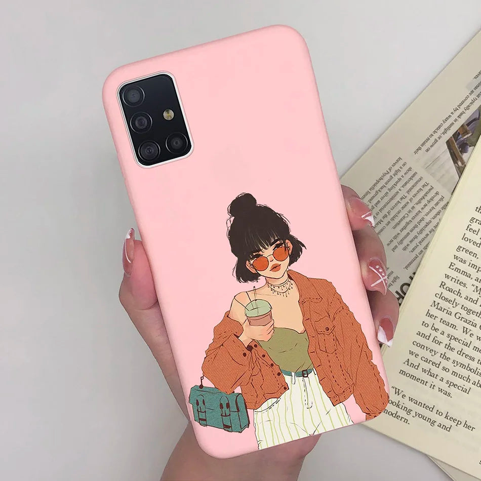 For Samsung Galaxy A51 Case Cover Soft Silicone TPU Bumper Phone Case for Samsung A31 A71 A515 A515F A 71 51 31 Coque Funda Capa