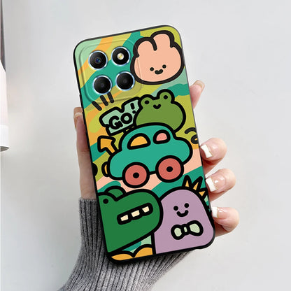 For Honor X6 5G Case VNE-LX1 VNE-LX2 VNE-LX3 Phone Cover Popular Astronaut Soft Funda For Honor X8 TFY-LX1 HonorX8 Bumper Coque