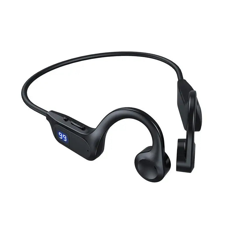 X7 Air-conduction Bluetooth Headphones V5.3 With Memory Card Slot Digital Display Over-ear Sports Headphones 2026 NEW