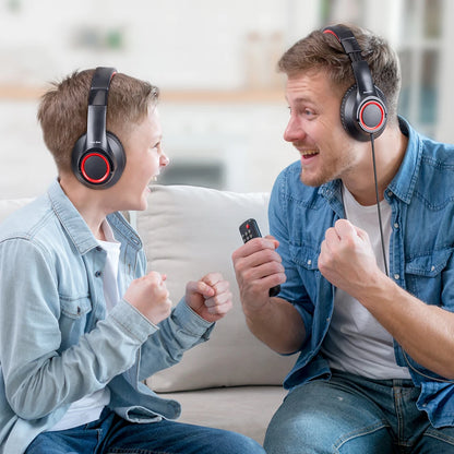 New Bee Kids Headphones Wired Headphone Schools Safe Volume 94db Foldable Headphone Soft Ear Pad Libraries Study Music Chidren