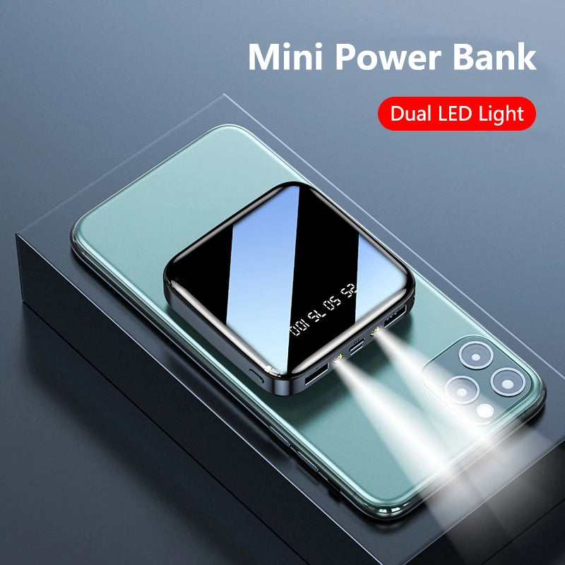 20000/10000mAh Mini Power Bank Fast Charging Portable PowerBank for iPhone 16 15 14 Pro Max Xiaomi Huawei Phone External Battery