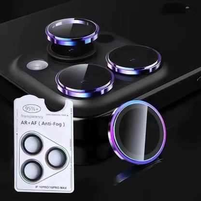 1Pc AR+AF Camera Lens Ring Glass For IPhone 15 16 Pro Max 16pro 15plus Lens Screen Protector Tempered Glass For IPhone 16pro Max