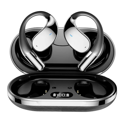 Bluetooth 5.4 AI Translation Earphones Real Time Support 144 Language Wireless Ear-hook Headsets HiFi Noise Reduction Headphones