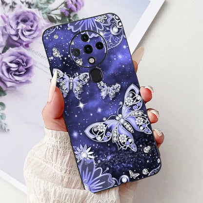 6.8'' For Tecno Spark6 KE7 Back Cover For Techno Spark 6 Case Shockproof Luxury Cute Cartoon Funny Cool Silicone Bumper Funda
