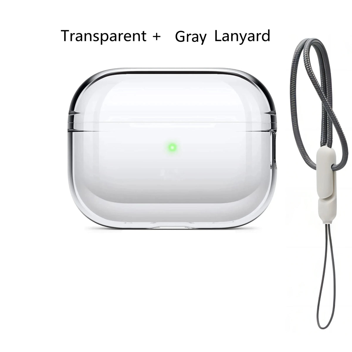 Colorful Transparent Protective Case Cover For Airpods Pro 2 TPU Soft Skin Shockproof Case Designed for Airpods Pro2 Earbuds