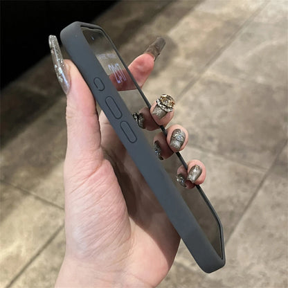 Liquid Silicone Magnetic Case For iPhone 17 16 15 13 14 12 Pro Max For Magsafe Wireless Charging Solid Color Shockproof Cover