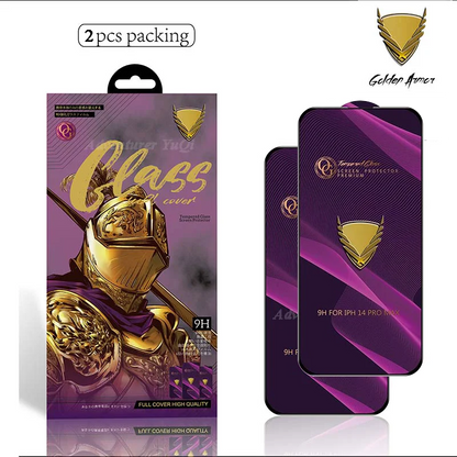 Premium Tempered Glass For iPhone 17 Air 16e 16 15 14 13 12 11 Screen Protector Pro Max 9H HD Full Glue X XR XS 7 8 Plus Armor