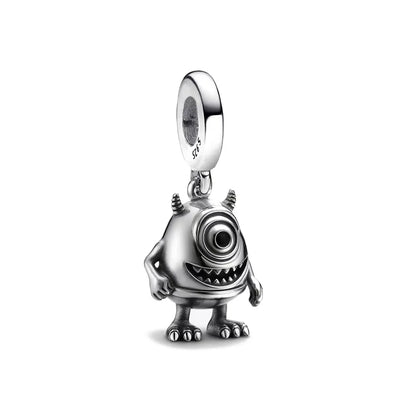Fashionable 925 Silver Cartoon Beads Compatible with European Bracelet Koala Rabbit Mouse Princess Anime Beads DIY Jewelry Gift