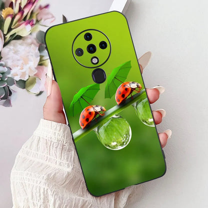 6.8'' For Tecno Spark6 KE7 Back Cover For Techno Spark 6 Case Shockproof Luxury Cute Cartoon Funny Cool Silicone Bumper Funda