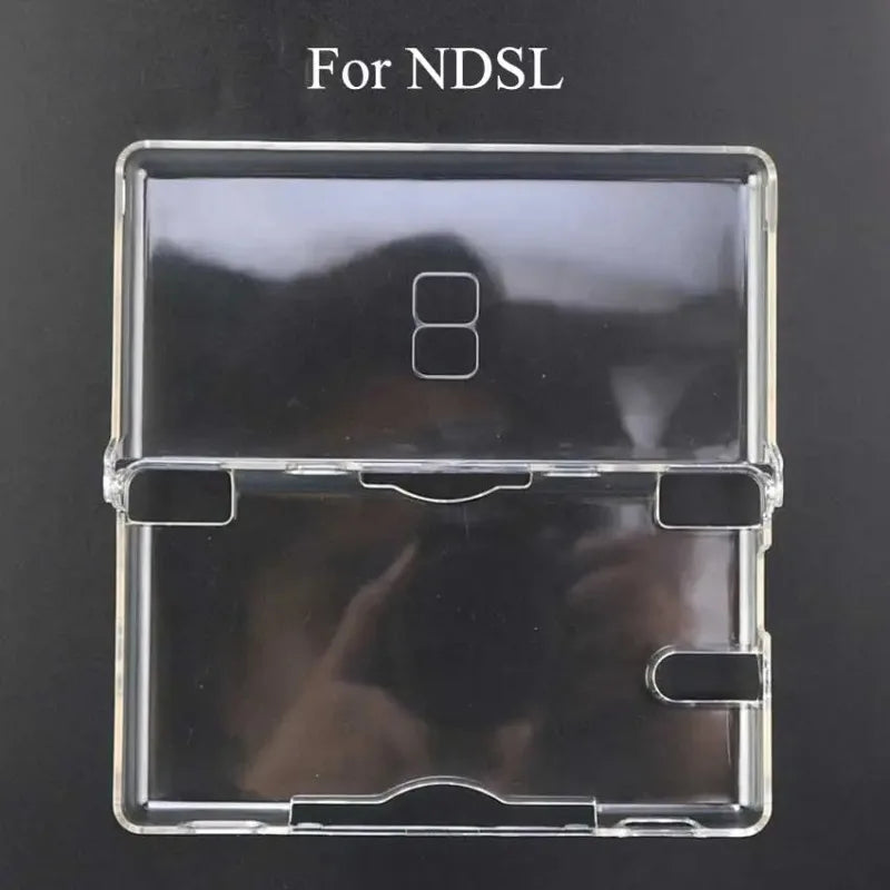 Transparent plastic protective cover, suitable for hard shell shells of NDSL, NDSi, new 3DS XL, GBA SP game consoles
