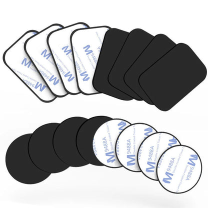 Magnetic Metal Plate Sticker Rings For Car Phone Holder Universal Iron Sheet Disk Sticker Mount Mobile Phone Holder Magnet Stand