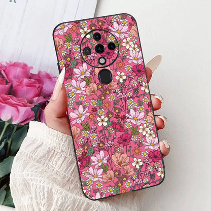 6.8'' For Tecno Spark6 KE7 Back Cover For Techno Spark 6 Case Shockproof Luxury Cute Cartoon Funny Cool Silicone Bumper Funda