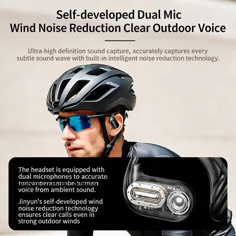 Wholesale Wireless Headphones Bluetooth 5.4 Earphones True with Mic Button Control Noise Reduction Earhooks Waterproof Headset