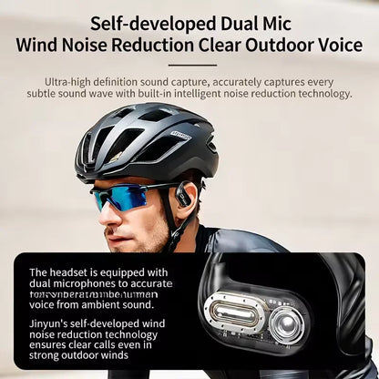 Wholesale Wireless Headphones Bluetooth 5.4 Earphones True with Mic Button Control Noise Reduction Earhooks Waterproof Headset