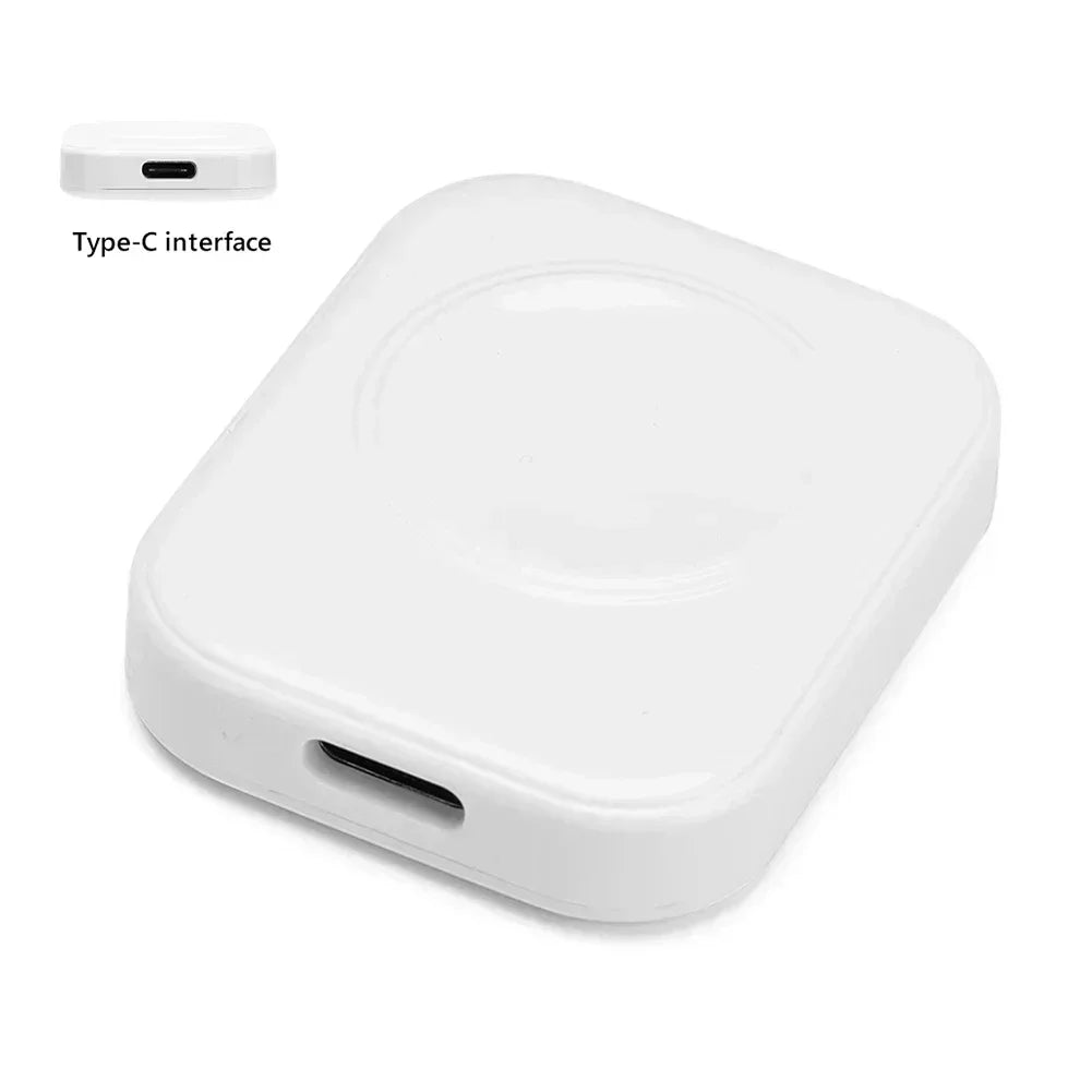 VIKEFON Magnetic Wireless Fast Charger for Apple Watch series 9 8 7 6 SE Type C For iPhone convert Charger for iWatch Series 6 5