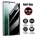 3pcs Privacy Hydrogel Film For Xiaomi POCO X7 M7 X6 Pro X5 X3 X4 GT NFC M4 M5 M6 5G Screen Protector F6 F5 F4 C65