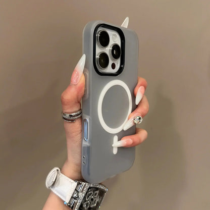 Luxury Candy For Magsafe Wireless Charge Matte Phone Case For iPhone 11 12 13 14 15 16 Pro Max Plus Magnetic Bumper Cases Cover