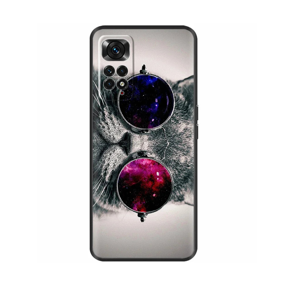 For Xiaomi Redmi Note 11 Pro Case Soft TPU Silicone Phone Back Cover Para For Xiaomi Redmi Note 11s Note11 Note 11Pro 11 s Cases