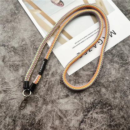 Cell Phone Neck Strap Braided Lanyards Universal Pendant for Mobile Case Lanyard Strap for Phone Charm Upgrade Rope for Keys