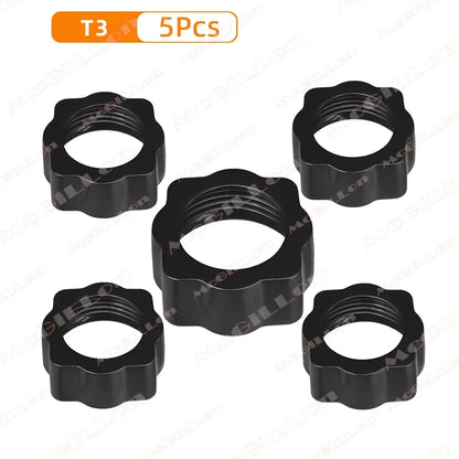 Universal 17mm Ball Mount Air Outlet Fixing Clip Nut Screw Base Option Holder for Car Phone Holder GPS Dash Suction Cup Bracket