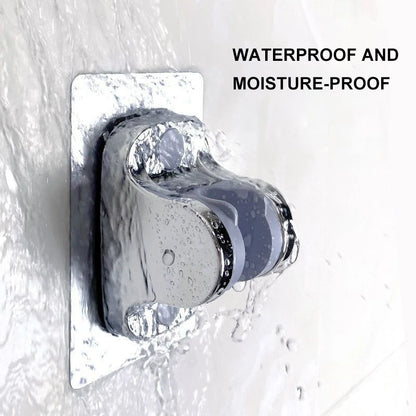 Universal Showerhead Holder Bracket Wall Mounted Punch Free Household Adjustable Shower Self Adhesive Bathroom Accessories