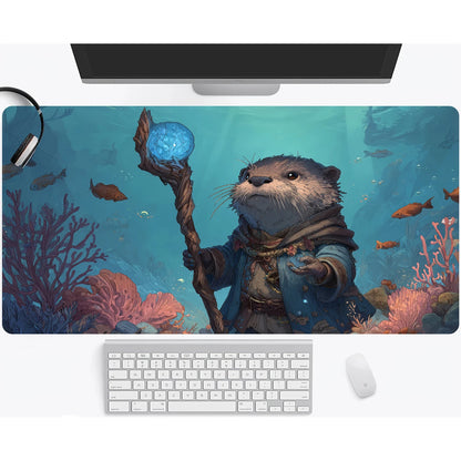 Magic playmat gathering gaming mats Frog Wizard theme anime desk mat Desk accessories 35X60cm mouse mat Raccoon tapete magic mtg