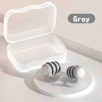 Soft Silicone Earplugs with Noise Cancellation, Waterproof, Comfortable To Wear, Suitable for Sleeping and Swimming