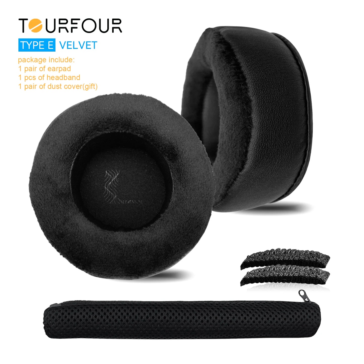 TOURFOUR Replacement Earpads for Beyerdynamic DT770,DT880,DT990,DT770pro,DT880pro,DT990pro,MMX300 Headphones Ear Cushion