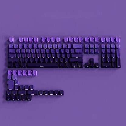 PBT Keycaps Side Print Keycap Set Double Shot Shine Through Custom Keycaps Cherry Profile For Mechanical Keyboard Keycap