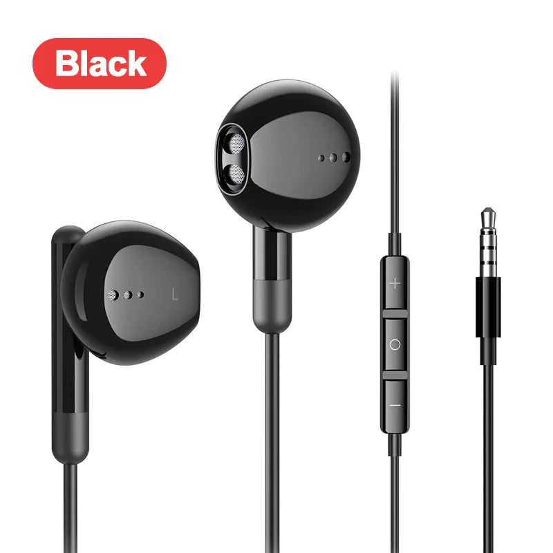 Type-C Wired Headphones  For Samsung Galaxy S24 S23 S22 3.5MM in-Ear Headphone A53 A52 Note 20 USB-C Earphone  HiFi Bass Stereo