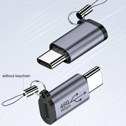 VIKEFON Type C Female to Micro USB/Type Female to Mini USB/Micro USB Female to Type C/Micro USB Female to Mini USB Plug Adapter